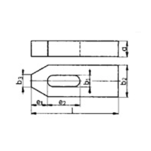 Łapa dociskowa standardowa AMF M10 - 2